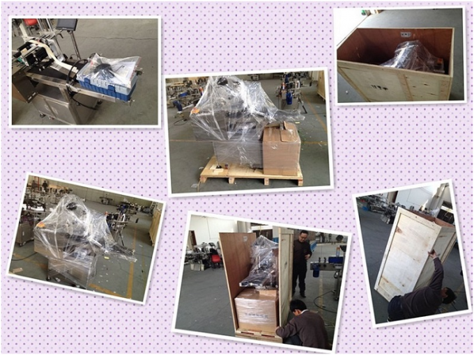 HAY SUS304 เซอร์โวมอเตอร์เครื่องติดฉลากขวดกลมอัตโนมัติควบคุม PLC