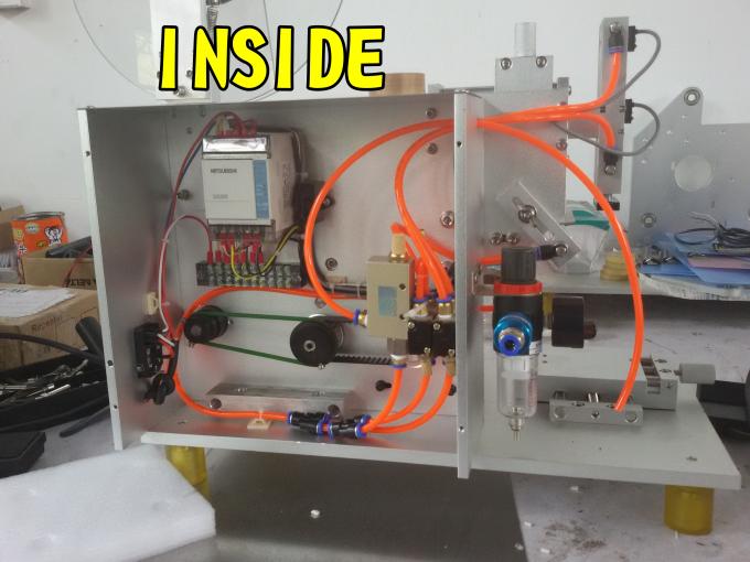 SUS304 เครื่องติดฉลากสติกเกอร์สองด้านแบบสเตนเลสสตีลสำหรับการติดฉลากขวด