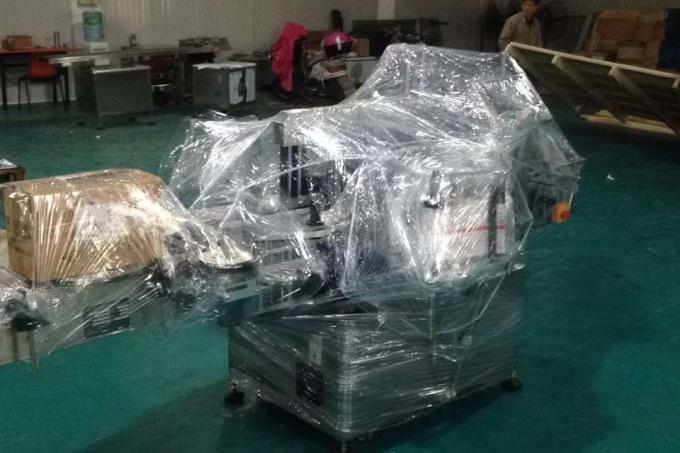 เครื่องติดฉลากขวดอลูมิเนียมอัลลอยด์สำหรับขวดกลมเครื่องติดฉลากอุตสาหกรรม