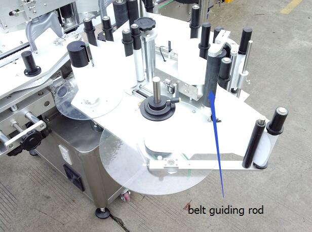 วัตถุตรวจจับตาวิเศษเครื่องติดฉลากสติกเกอร์สองด้านอัตโนมัติพร้อมแผ่นเสียง