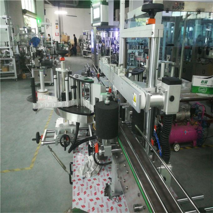 เครื่องติดฉลากขวดสี่เหลี่ยมสำหรับอาหาร / เครื่องดื่ม / เครื่องสำอาง / ยาหกเหลี่ยม