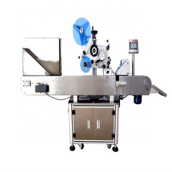 เครื่องติดฉลากสติกเกอร์ขวดกาวตนเองอัตโนมัติ