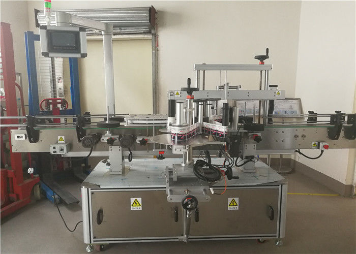 เครื่องติดฉลากสติกเกอร์สองด้านด้านหน้าและด้านหลังของจีนสำหรับผู้จัดจำหน่ายขวดรูปไข่