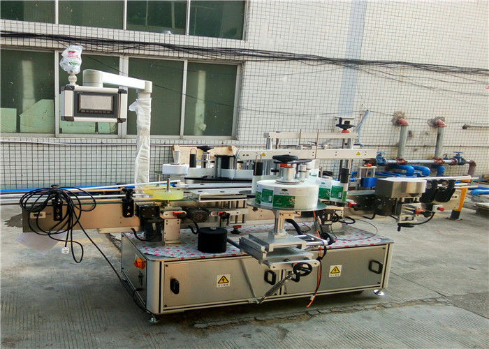 เครื่องบรรจุฉลากขวดสี่เหลี่ยมจีนสำหรับผู้จัดจำหน่ายอาหาร / เครื่องดื่ม / เครื่องสำอาง / ยาหกเหลี่ยม