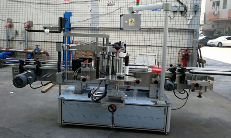 จีนสองด้านสติ๊กเกอร์รูปไข่ขวดรูปไข่เครื่องติดฉลากอัตโนมัติผู้ผลิต 1200W